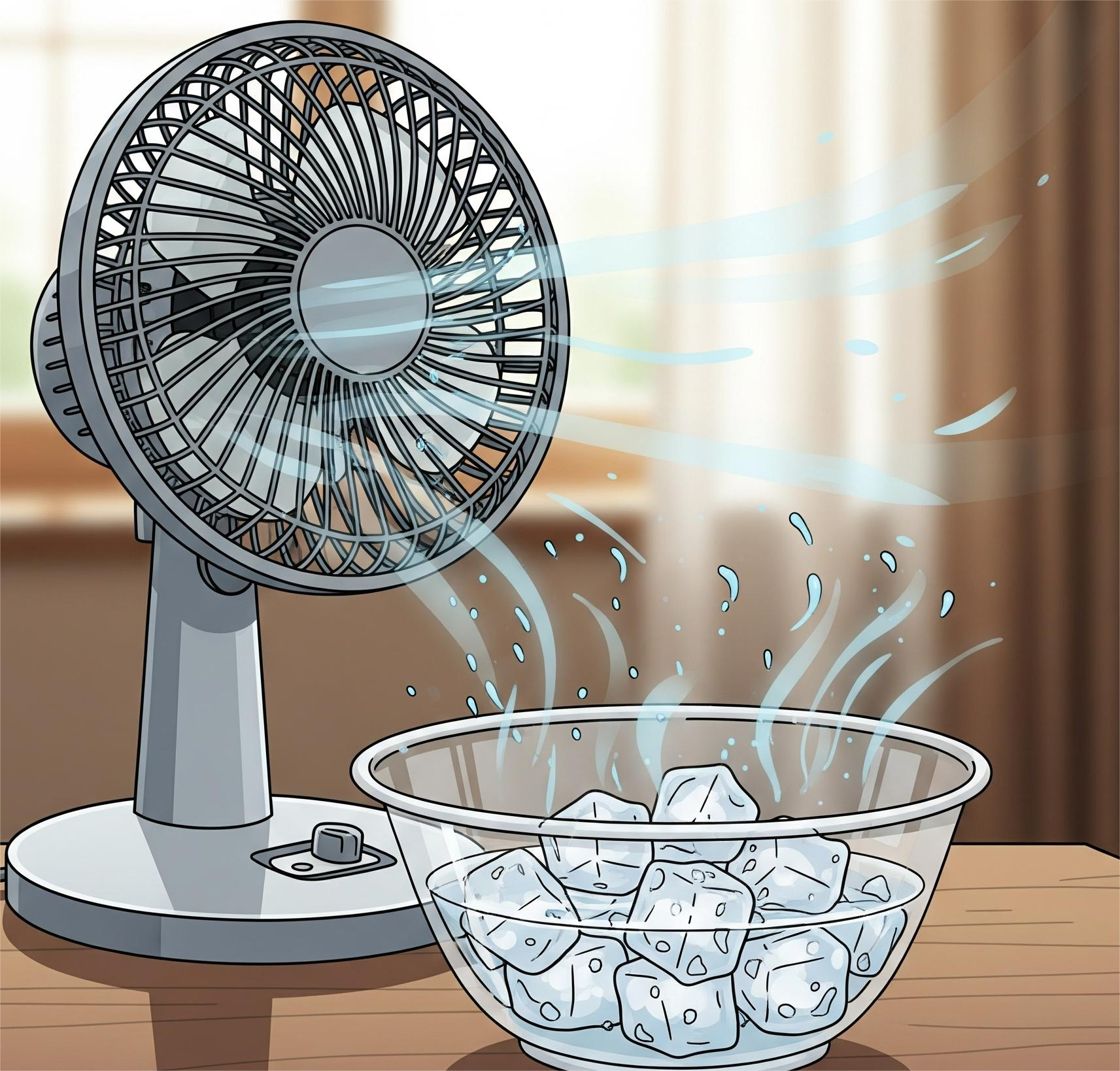 Cool room without AC - step 3